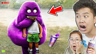 bqThanh và Ốc Uống The GRIMACE SHAKE Rồi Đã Gặp Quái Vật Gì Đáng Sợ Xuất Hiện !?