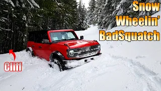 My Friends Told Me to Stop, So I Kept PLOWING... *STUCK DEEP in my New Bronco*