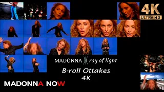 MADONNA - RAY OF LIGHT - MULTISCREEN B ROLL OUTTAKES - 4K  UHD·2160p