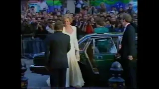 Princess Diana | Royal Film Premiere | Back to the Future 3 | The Empire Theatre | 1990