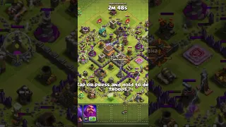 Opponent 😲 Deleted his Account After this Attack in Clash of Clans |#coc #shorts #shortsfeed #viral