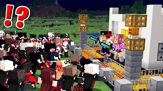 ЗАЩИЩЕННЫЙ ДОМ НУБА И ПРО ПРОТИВ ВАМПИРОВ в МАЙНКРАФТ ! НУБ ВИДЕО ТРОЛЛИНГ MINECRAFT