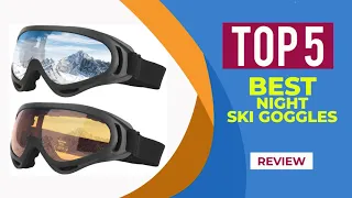 5 Best Goggles for Night Skiing (or Low-Light Conditions) [2024 Reviews] | Best Night Ski Goggles