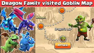 DRAGON Family Vs Goblin Maps | Clash of Clans