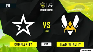 Complexity vs Vitality [Map 1, Mirage] ESL One: Road to Rio