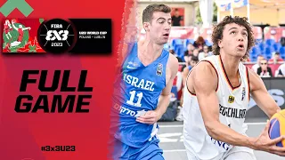 Germany 🇩🇪 vs Israel 🇮🇱 | Men | Full Game | FIBA 3x3 U23 World Cup 2023