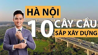 Quy hoạch 10 cây cầu vượt sông Hồng sắp xây dựng tại Hà Nội