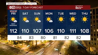 Excessive Heat Warning as Phoenix hits 110 degrees for the first time this year!