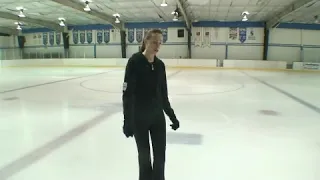 The Half Flip Ice Skating Jump