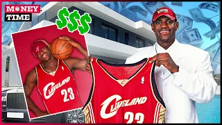 How A Young LeBron James Made History With His First Contract 🤑