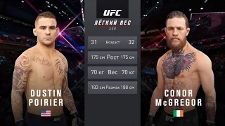 ДАСТИН ПОРЬЕ VS КОНОР МАКГРЕГОР UFC 4 CPU VS CPU