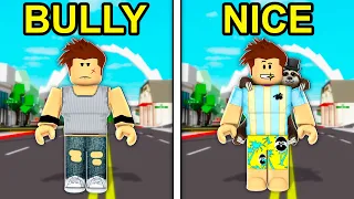 BULLY To NICE In Roblox Brookhaven..