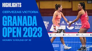 Round of 16 (2)  🚺 Cervezas Victoria Granada Open 2023 | World Padel Tour