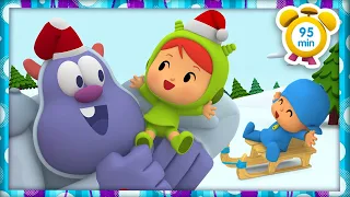⭐️ POCOYO in ENGLISH - A different christmas [95 min] | Full Episodes | VIDEOS and CARTOONS for KIDS