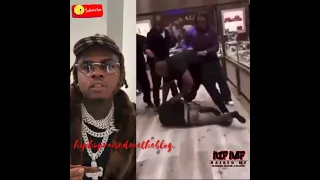 GUNNA'S SECURITY SLAMS MAN ON HIS BACK  IN JEWELRY STORE!  I KNOW THAT HAD TO HURT!! #HIPHOPRAISEDME