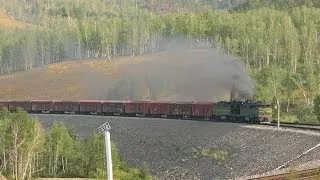 "БАМ-2007". Часть 8 / "BAM-2007. After" Part 8. Railway travel (RZD, Adrianovka, Sedlovaya)