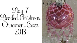 Beaded Christmas Ornament Cover 7/2013