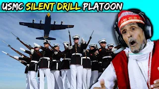 Villagers React To U.S. Marine Silent Drill Platoon ! Tribal People React To US Silent Platoon