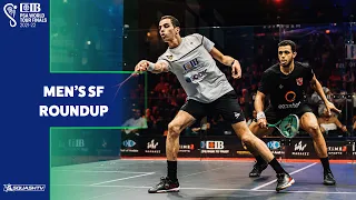 Squash: CIB PSA World Tour Finals 21-22 - Men's Semi-Final Roundup