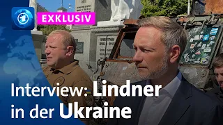 Interview: Bundesfinanzminister Lindner sagt Ukraine weitere Hilfen zu