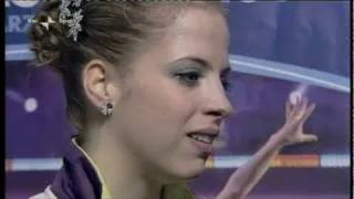 Ice Skating World Champs Torino 2010 - ladies - FP - Intervista Carolina Kostner by La Traviata.flv