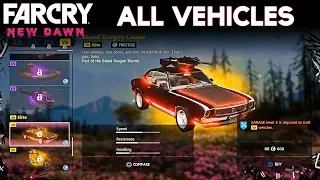 Far Cry New Dawn - ALL VEHICLES (Showcase)