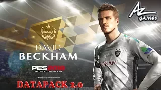 PES 2018 DATAPACK 2 0 Y LEYENDAS DE MY CLUB ¿NOS TOCARÁ DAVID BECKHAM?