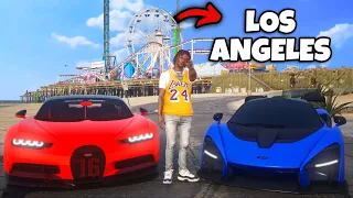 Taking a trip to LA in GTA 5 RP..