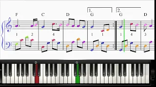 Happy New Year - ABBA - Piano sheet PDF