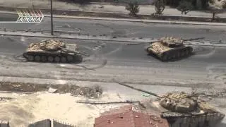 18+ Сирия  БМП и Т 72 в бою   Syria  BMP and T 72 in battle