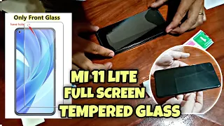 HOW TO APPLY TEMPERED GLASS SCREEN PROTECTOR TO XIAOMI MI 11 LITE