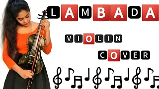 LAMBADA (Kaoma) 🏝️💃 Violin Cover - Dahami Divyanjana