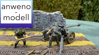 Diorama - PAK 40 / 7,5 cm