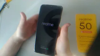 РАСПОКОВКА телефона realme note 50