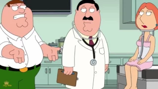 Peter crushes Lois in his sleep