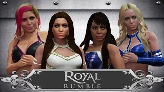 Royal Rumble Through The Years [2011]: Eve Vs Natalya Vs Layla Vs Michelle McCool