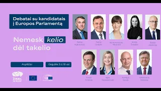 Kandidatų į Europos Parlamentą debatai | Anykščiuose