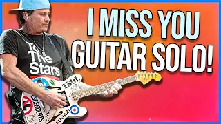 Tom DeLonge's Awesome "I Miss You" Guitar Solo (Better Than The Coachella Version)