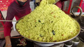 Famous Kanda Poha of Maharashtra | Indian Street Food