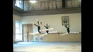 Vaganova level 7 all the jumps, year 1998. Class of Zubkovskaya.