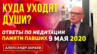 КУДА УХОДЯТ ДУШИ? ОТВЕТЫ ПО МЕДИТАЦИИ ПАМЯТИ ПАВШИХ 9 МАЯ 2020 l АЛЕКСАНДР ЗАРАЕВ