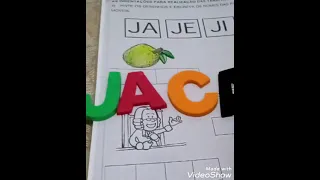 LISTAGEM DA LETRA J CARACOLZINHO