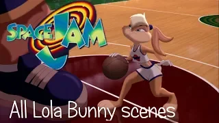 Space Jam all Lola Bunny scenes