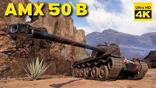 World of Tanks 6 Kills 9,9k damage AMX 50 B | 4K Video | - My battle My rules