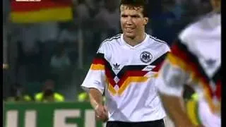 WM 1990 Finale Deutschland - Argentinien 1-0 Elfmeter Andreas Brehme