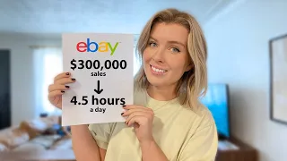 $300,000 sales/year Daily Routine to Flip Stuff on eBay