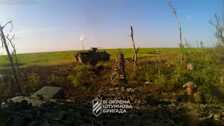 @ab3army Третя штурмова бригада вибиває окупантів танками