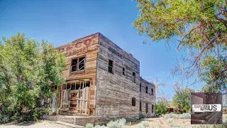 WHAT'S HIDING IN THE WALL?? Abandoned Ghost Towns And Cabins