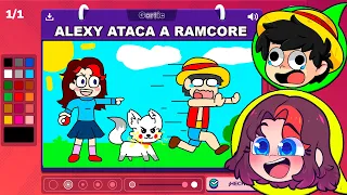 ¡DIBUJANDO los CHISTES mas GRACIOSOS DE Los PANAS! 😂🎨 GARTIC PHONE con FRANCISCOGAMES y RAMCORE