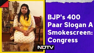 BJP's 400 Paar Only A Smokescreen To Fool People: Congress' Soumya Reddy